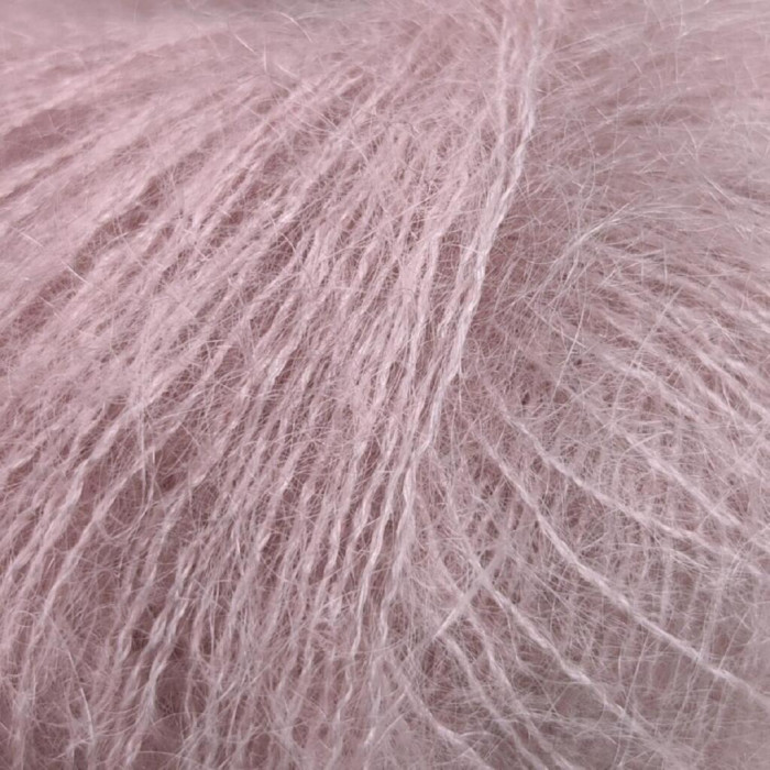 398 Пряжа Mondial Kid Seta, 25г - 210м, англійська троянда, 70% суперкід мохер, 30% шовк