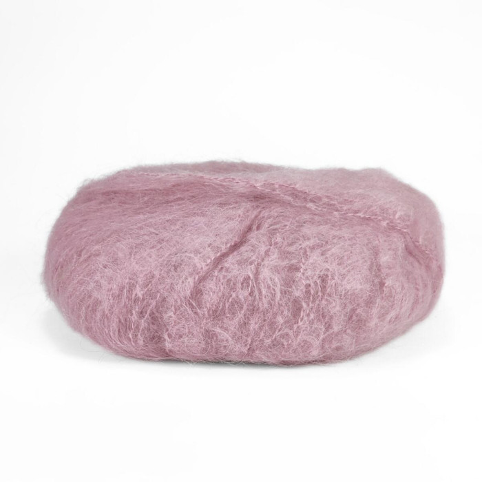 398 Пряжа Mondial Lieve, 50г - 140м, англійська троянда, 90% кід мохер, 10% мікрофібра PА