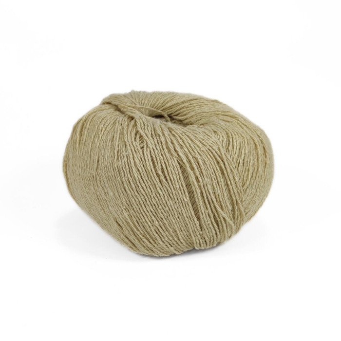 4 Пряжа Campolmi Filati Seta Bourette, 50г - 240м, липа, 100% шовк