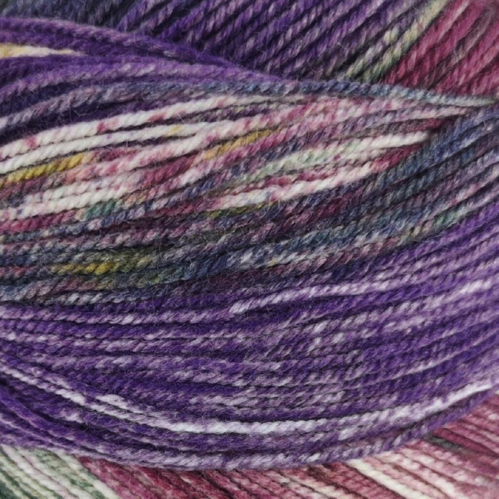 4 Пряжа Laines du Nord Carnival Sock, 100г - 420м, мультіколор, 75% вовна, 25% нейлон