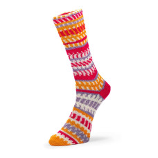 4 Пряжа Laines du Nord Christmas Socks, 100г - 420м, різнокольоровий, 75% вовна, 25% нейлон