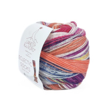 4 Пряжа Laines du Nord Eclectic Sock, 100г - 420м, різнокольоровий, 75% вовна, 25% нейлон
