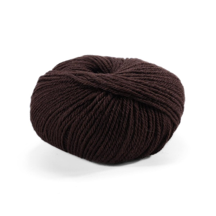 4 Пряжа Laines du Nord Holiday, 50г - 125м, каштановий, 70% вовна, 30% акрил