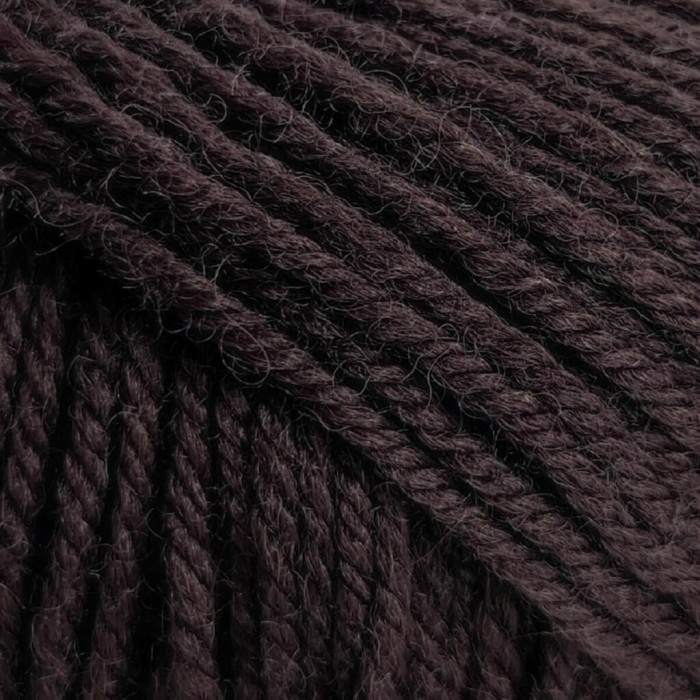 4 Пряжа Laines du Nord Holiday, 50г - 125м, каштановий, 70% вовна, 30% акрил