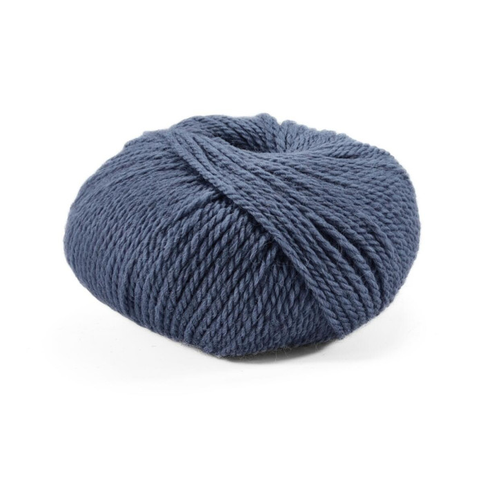 4 Пряжа Laines du Nord Merino Yak, 50г - 115м, джинс, 15% альпака, 15% як, 70% вовна