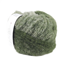 4 Пряжа Laines du Nord Piuma Alpaca Degrade,100г - 250м, різнокольоровий, 48% альпака, 44% лана без мюлесінгу, 8% нейлон