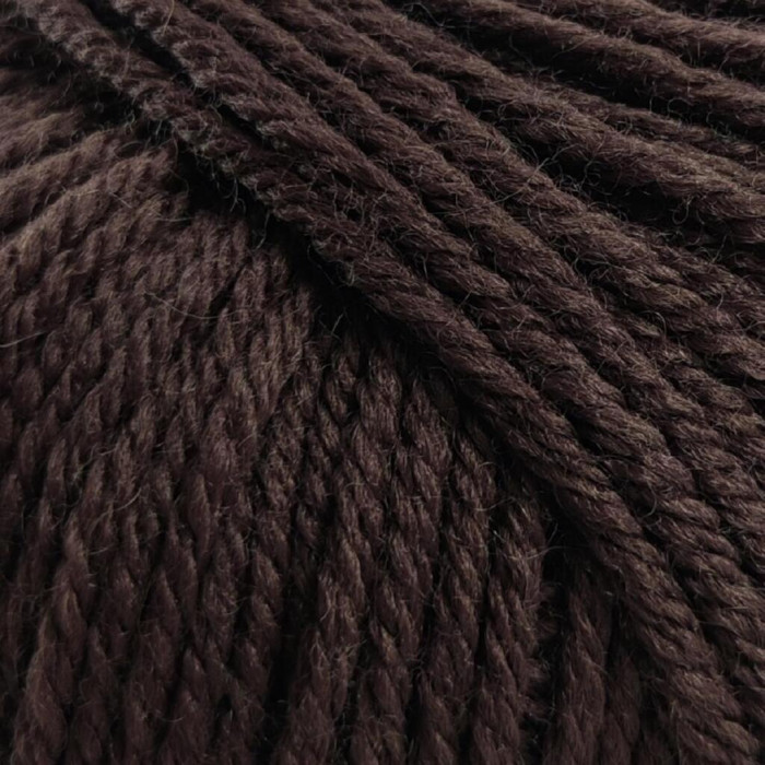 4 Пряжа Laines du Nord Twist, 100г - 125м, каштан, 70% вовна, 30% акрил