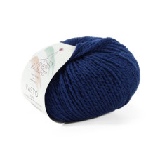 4 Пряжа Laines du Nord Vasto, 50г - 125м, темно-синій, 100% меринос
