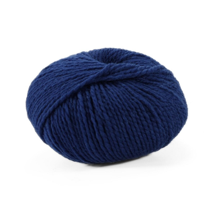 4 Пряжа Laines du Nord Vasto, 50г - 125м, темно-синій, 100% меринос