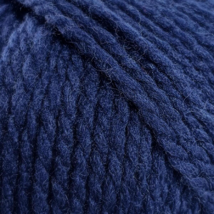 4 Пряжа Laines du Nord Vasto, 50г - 125м, темно-синій, 100% меринос