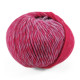 4 Пряжа Laines du Nord Slippers, 200г - 200м, малиновий-бузковий, 100% вовна