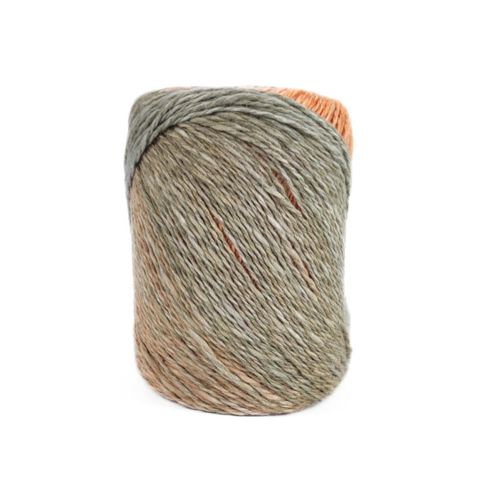 40 Пряжа Adriafil Matita Filato, 100г - 240м, різнокольоровий меланж, 76% бавовна, 24% конопля