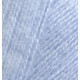 40 Пряжа Angora Real 40 100гр - 430м (Блакитний) Alize