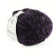 40 Пряжа Campolmi Filati Pierrot, 100г - 115м, фіолетовий-чорний, 25% мохер, 50% вовна, 25% акрил