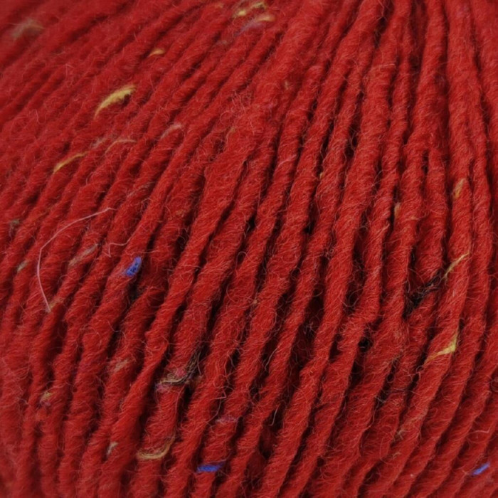 400 Пряжа Campolmi Filati Tweed, 100г - 250м, теракотовий, 50% вовна, 50% акрил