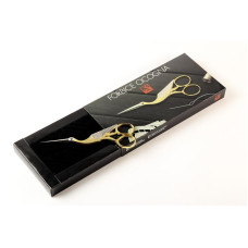 40001 Premax Ножиці для вишивки Stork Gold Collection у подарунковій коробці - 16,5 см