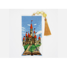 4002 ФрузелОк Набір для вишивки рахунковим хрестиком по пластику - Іграшка Замок 6,5x13 см 4002 ФрузелОк Набір для вишивки рахунковим хрестиком по пластику - Іграшка Замок 6,5x13 см