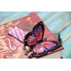 4007 ФрузелОк Набір для вишивки рахунковим хрестиком по пластику - Іграшка Метелик 6x10 см