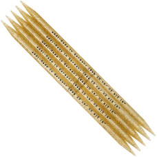 401-7/10-25 Addi Спиці шкарпеткові Champagner 10 мм - 25 см, пластик