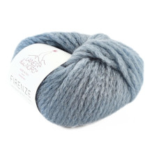 402 Пряжа Laines du Nord Firenze, 50г - 115м, сіро-блакитний, 20% альпака бебі, 75% вовна, 5% нейлон