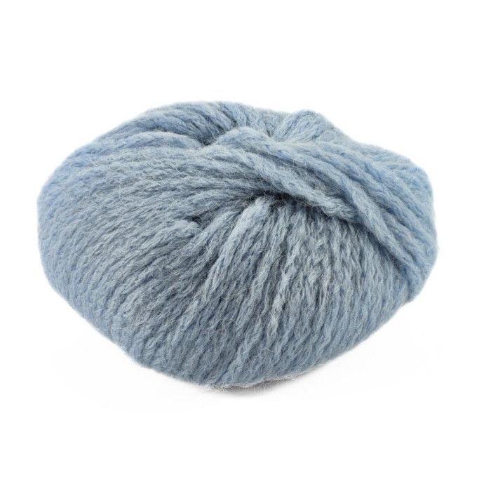 402 Пряжа Laines du Nord Firenze, 50г - 115м, сіро-блакитний, 20% альпака бебі, 75% вовна, 5% нейлон