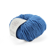 402 Пряжа Laines du Nord Holiday, 50г - 125м, блакитний, 70% вовна, 30% акрил