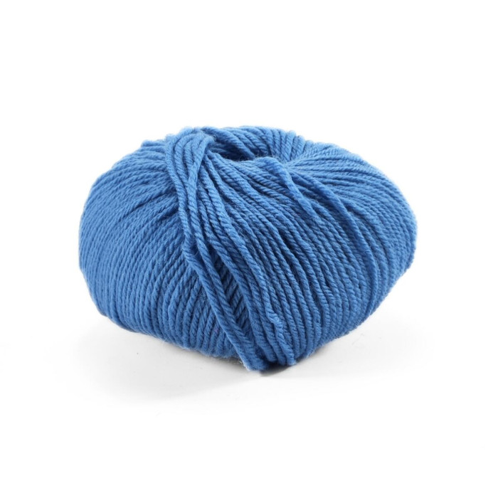 402 Пряжа Laines du Nord Holiday, 50г - 125м, блакитний, 70% вовна, 30% акрил