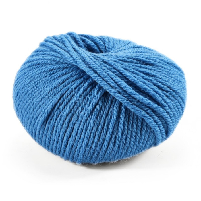 402 Пряжа Laines du Nord Twist, 100г - 125м, блакитний, 70% вовна, 30% акрил