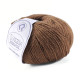 403 Пряжа Campolmi Filati Svezia, 100г - 250м, коричневий, 50% вовна, 50% акрил