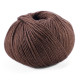404 Пряжа Campolmi Filati Svezia, 100г - 250м, каштановий, 50% вовна, 50% акрил