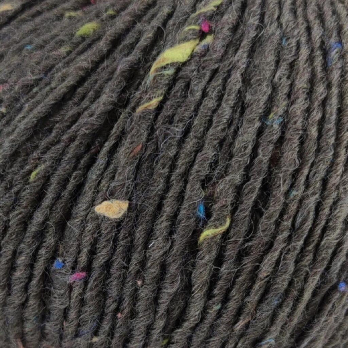 404 Пряжа Campolmi Filati Tweed, 100г - 250м, кора дуба, 50% вовна, 50% акрил