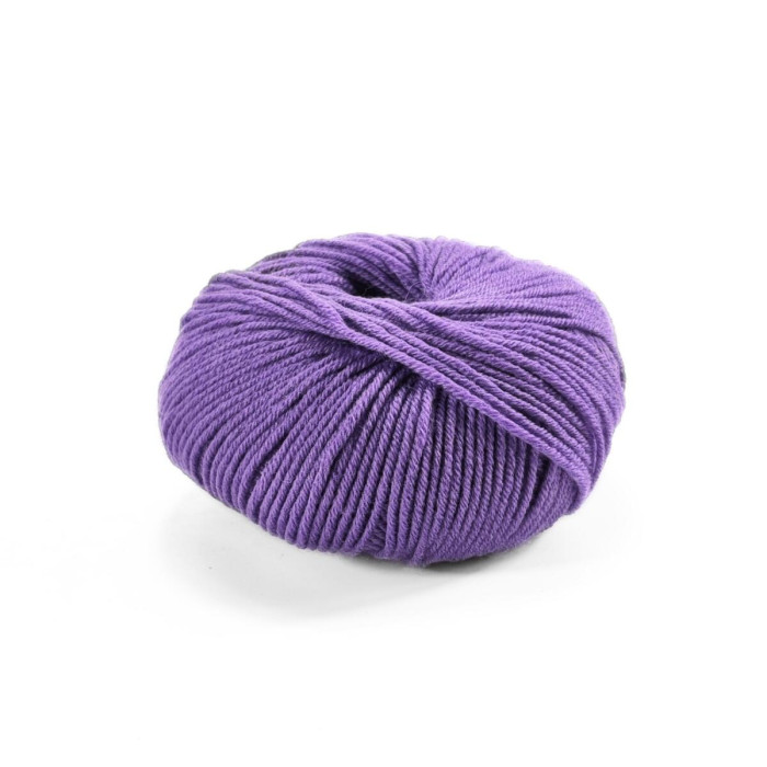 404 Пряжа Laines du Nord Dolly 125, 50г - 125м, бузковий, 100% вовна