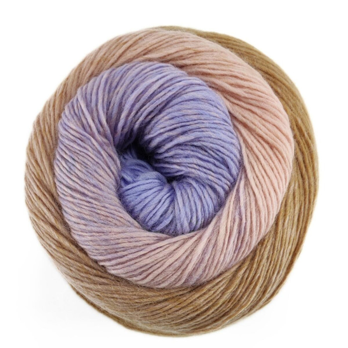 404 Пряжа Laines du Nord Poema, 150г - 600м, різнокольоровий, 100% вовна