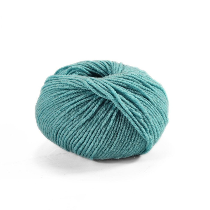 405 Пряжа Laines du Nord Dolly 125, 50г - 125м, аквамариновий, 100% вовна
