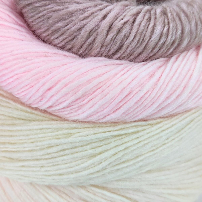 405 Пряжа Laines du Nord Poema, 150г - 600м, різнокольоровий, 100% вовна