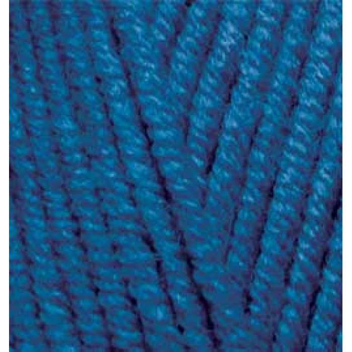 155 Пряжа LanaGold Plus 100гр - 140м (Синій) Alize(Знятий з виробництва)