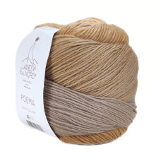 406 Пряжа Laines du Nord Poema, 150г - 600м, різнокольоровий, 100% вовна