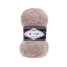 406 Пряжа Mohair Classic 100гр - 200м (пудрово-рожевий). Alize