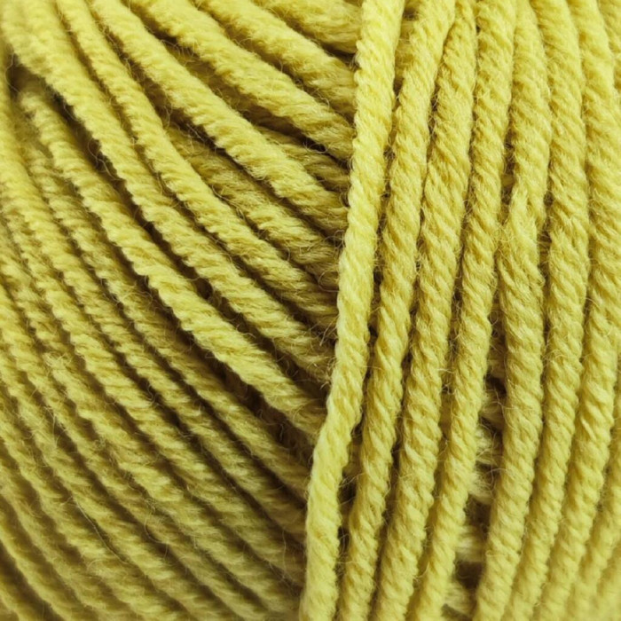 407 Пряжа Laines du Nord Dolly 125, 50г - 125м, гірчичний, 100% вовна