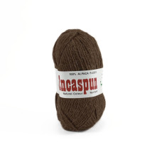 408 Пряжа Campolmi Filati Incaspun, 50г - 100м, коричневий, 100% бебі альпака