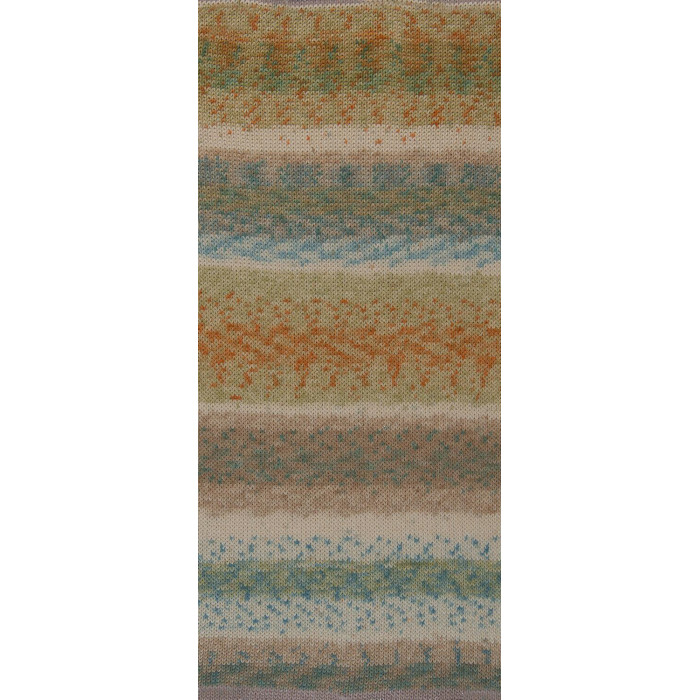 408 Пряжа Laines du Nord Baby Soft Fancy, 100гр - 280м, різнокольоровий, 50% бавовна органічна, 50% соєві волокна