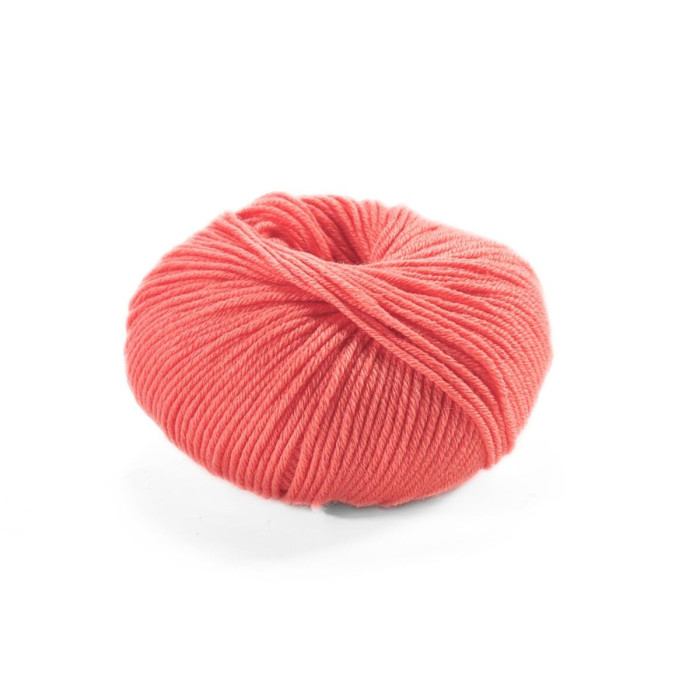 408 Пряжа Laines du Nord Dolly 125, 50г - 125м, лососевий, 100% вовна
