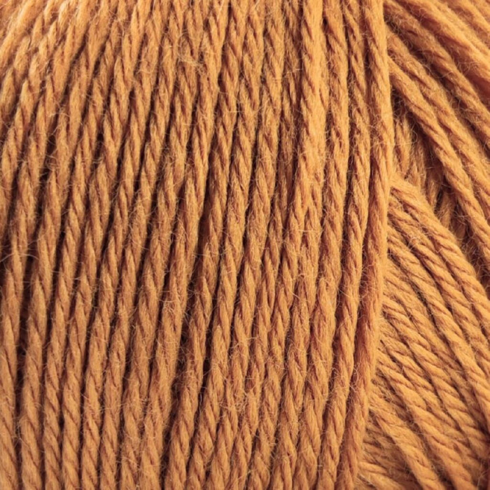 409 Пряжа Campolmi Filati Svezia, 100г - 250м, гірчиця, 50% вовна, 50% акрил