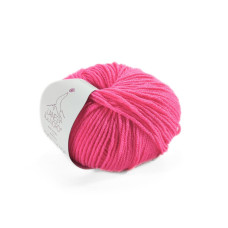 409 Пряжа Laines du Nord Dolly 125, 50г - 125м, рожевий, 100% вовна