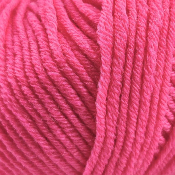 409 Пряжа Laines du Nord Dolly 125, 50г - 125м, рожевий, 100% вовна