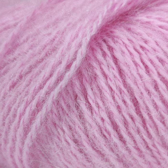 409 Пряжа Mondial Dolce Mohair, 50г - 150м, сакура, 60% кід мохер, 40% акрил