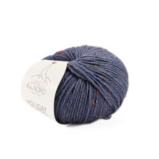 41 Пряжа Laines du Nord Holiday Tweed, 50г - 125м, синя, 50% вовна, 39% акрил, 11% віскоза
