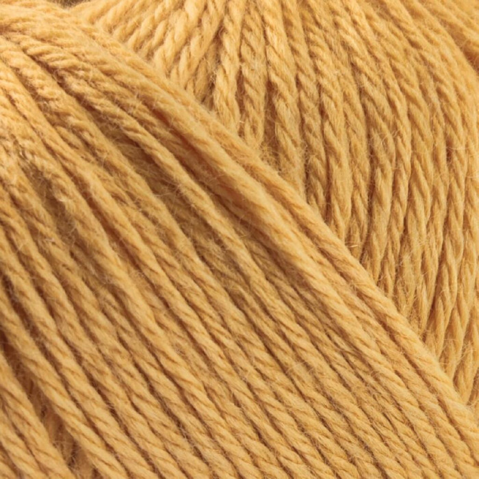 410 Пряжа Campolmi Filati Svezia, 100г - 250м, жовтий, 50% вовна, 50% акрил