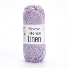 4110 Пряжа Intense Linen YarnArt , 50г - 180м, ліловий , 45% льон, 55% віскоза