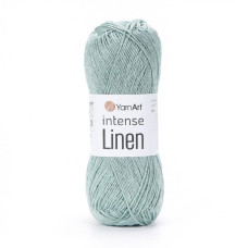 4122 Пряжа Intense Linen YarnArt , 50г - 180м, ментол, 45% льон, 55% віскоза